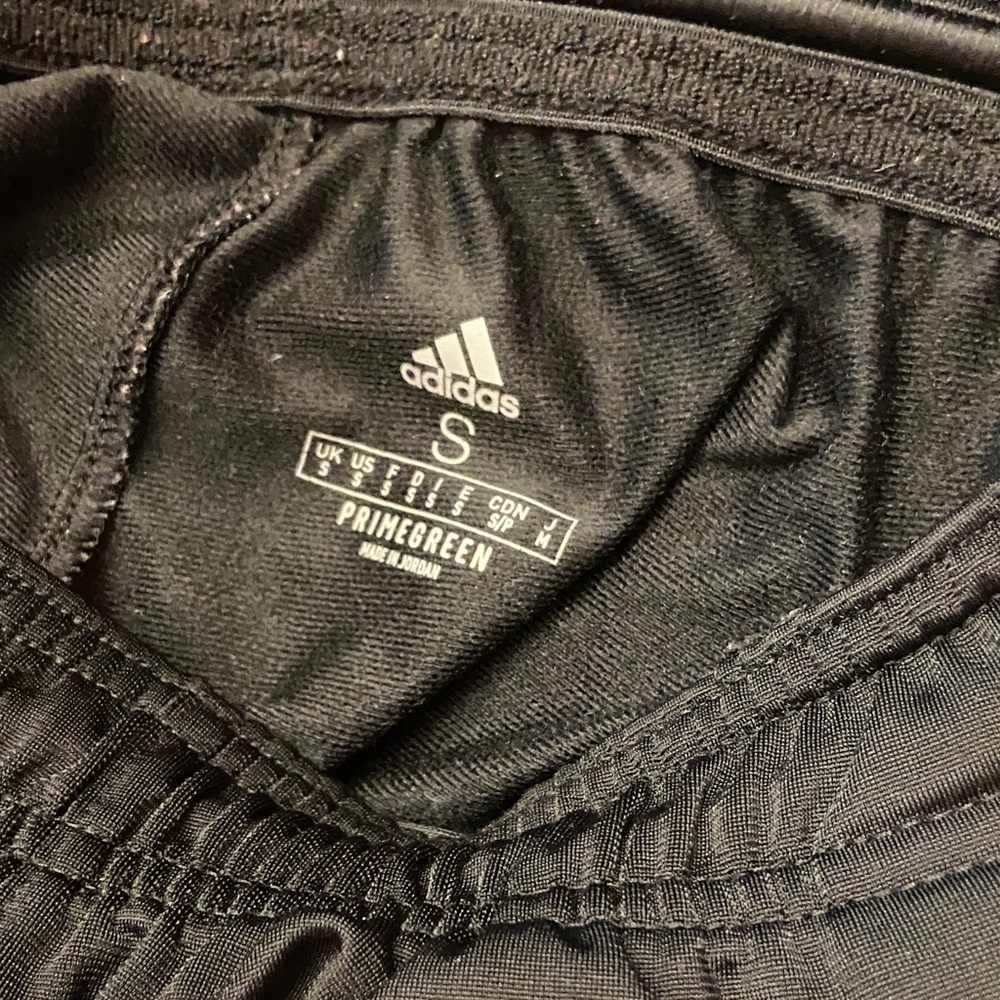 Adidas Black Sweatpants with Signature Stripes - Picture 2 of 7